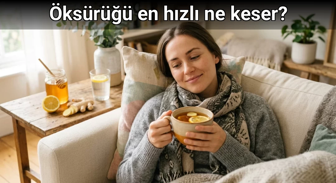 Öksürüğü en hızlı ne keser?